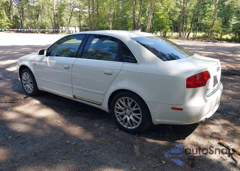 2008 Audi A4 2.0T/2.0T Special Edition from USA, damaged, VIN WAUAF78E58A140513